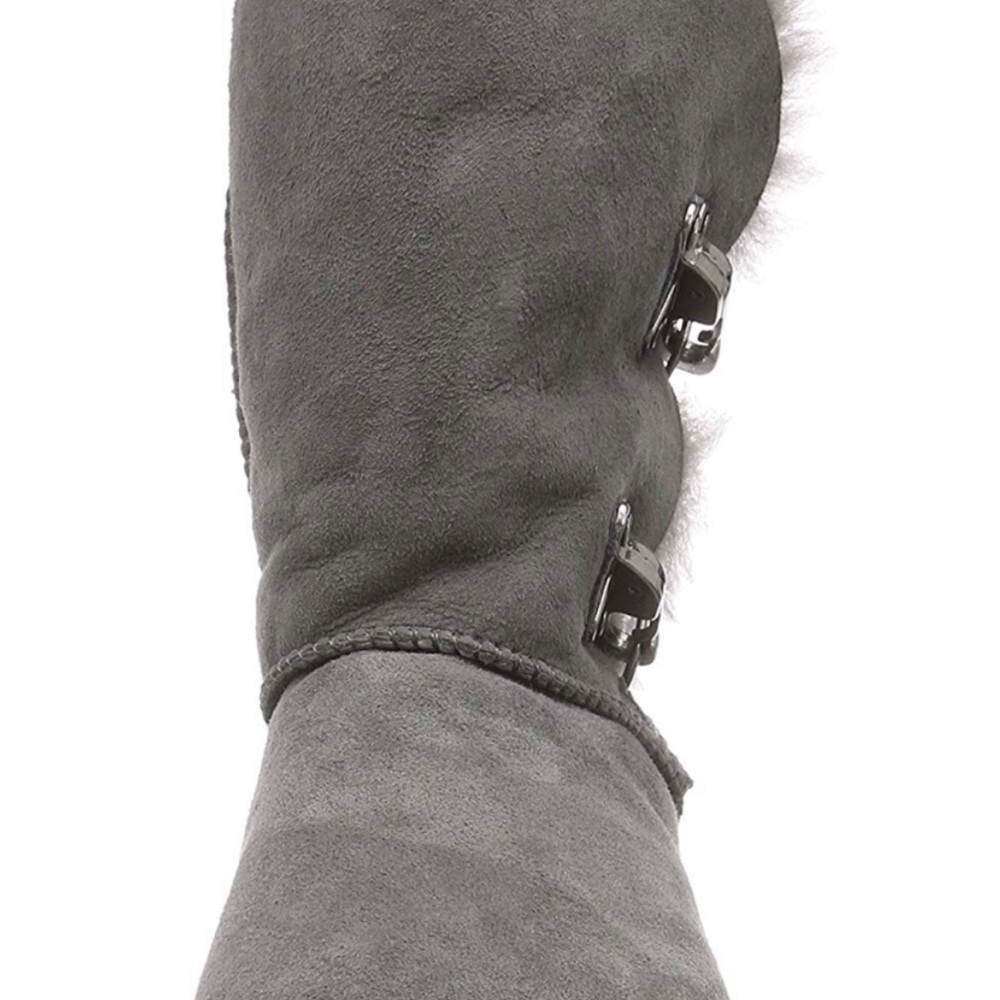Australia Luxe Collective Women fashion Classic Shearling + Buckles Boots 8 NWB! - Picture 3 of 3